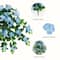 Nearly Natural; 24" UV Resistant Artificial Hydrangea Hanging Plants, 2ct.; Category:Potted Plants; Image:11